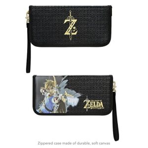 PDP Gaming Zelda Breath Of The Wild Premium Travel Case For Console, Up To 14 Games: Zelda - Nintendo Switch