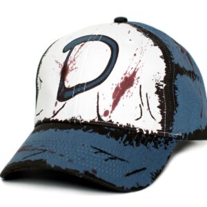 Clementines Custom Blood Stain & Dirt Dead Zombies Cap Hat Unisex Slate