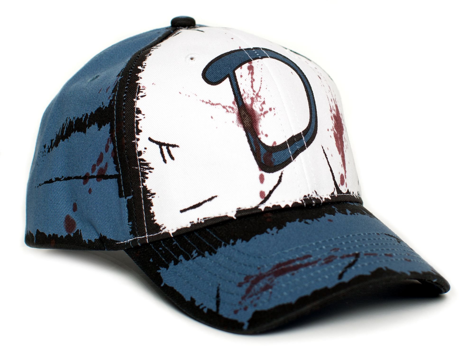 Clementines Custom Blood Stain & Dirt Dead Zombies Cap Hat Unisex Slate