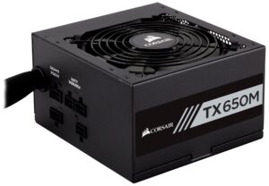 corsair txm series, tx650m, 650 watt, 80+ gold certified, semi modular power supply