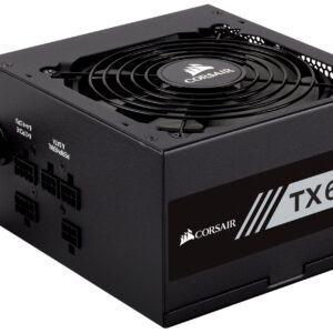 CORSAIR TXM Series, TX650M, 650 Watt, 80+ Gold Certified, Semi Modular Power Supply