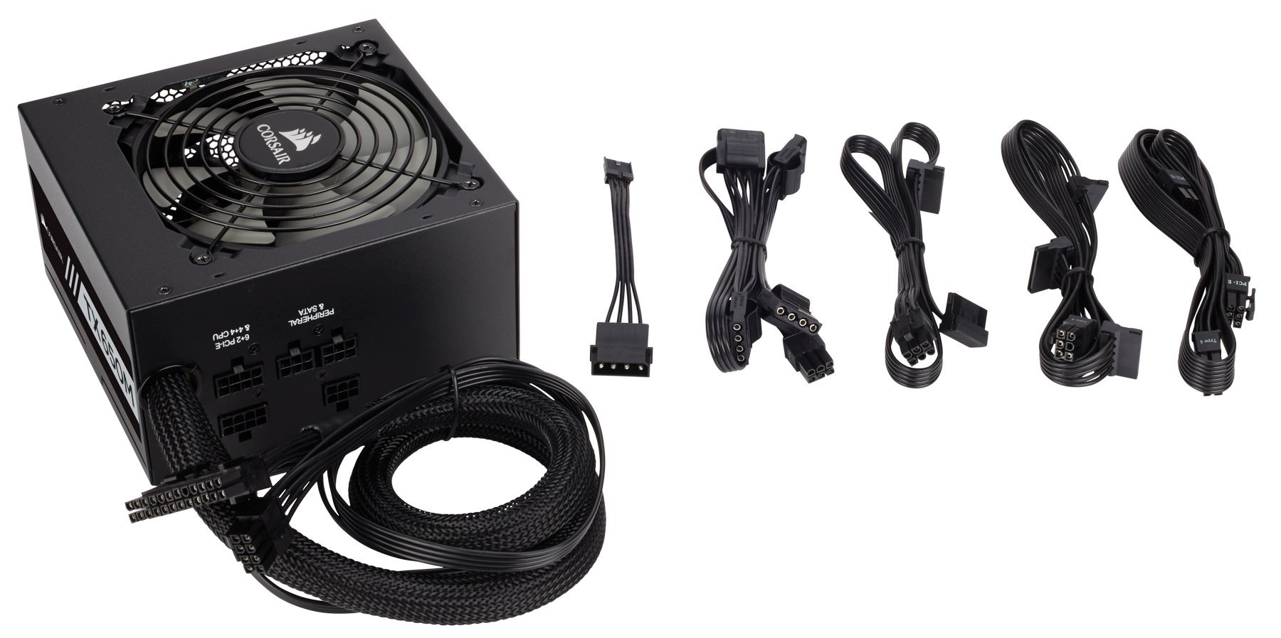 CORSAIR TXM Series, TX650M, 650 Watt, 80+ Gold Certified, Semi Modular Power Supply