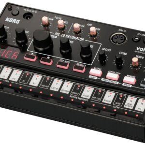 Korg Volca Kick Analogue Kick Generator Bundle with Power Supply and Austin Bazaar Polishing Cloth