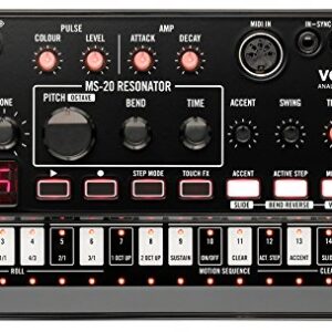 Korg Volca Kick Analogue Kick Generator Bundle with Power Supply and Austin Bazaar Polishing Cloth