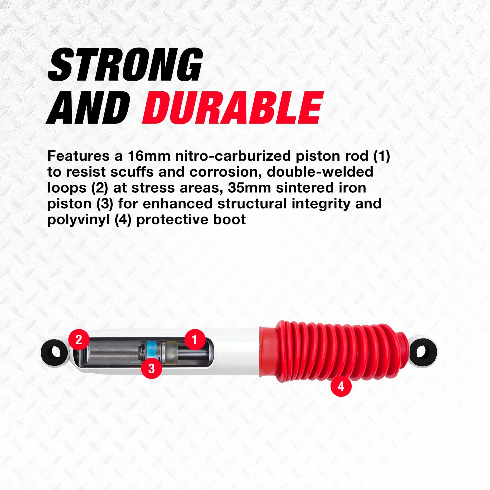 Rancho RS5000X RS55374 Suspension Shock Absorber