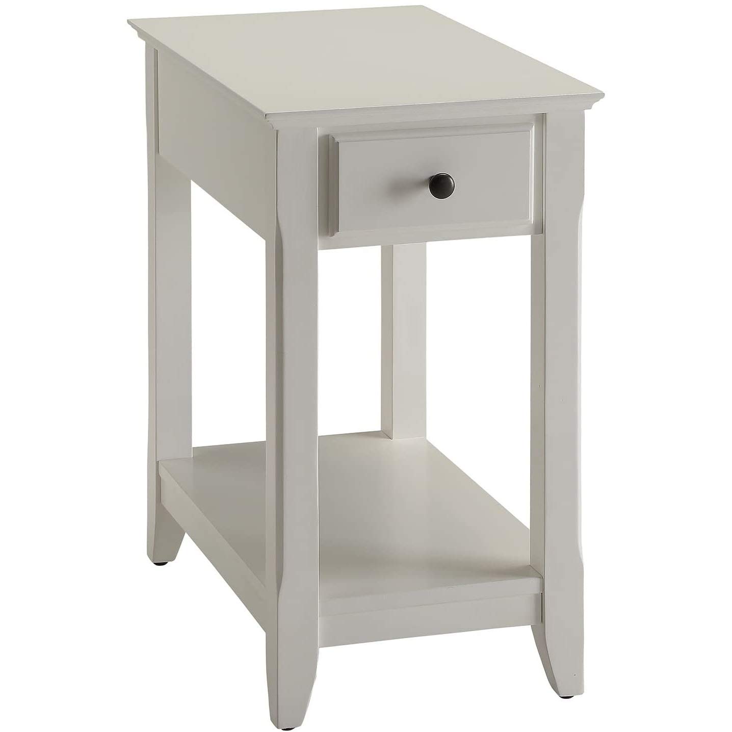 Acme Bertie End Table in White