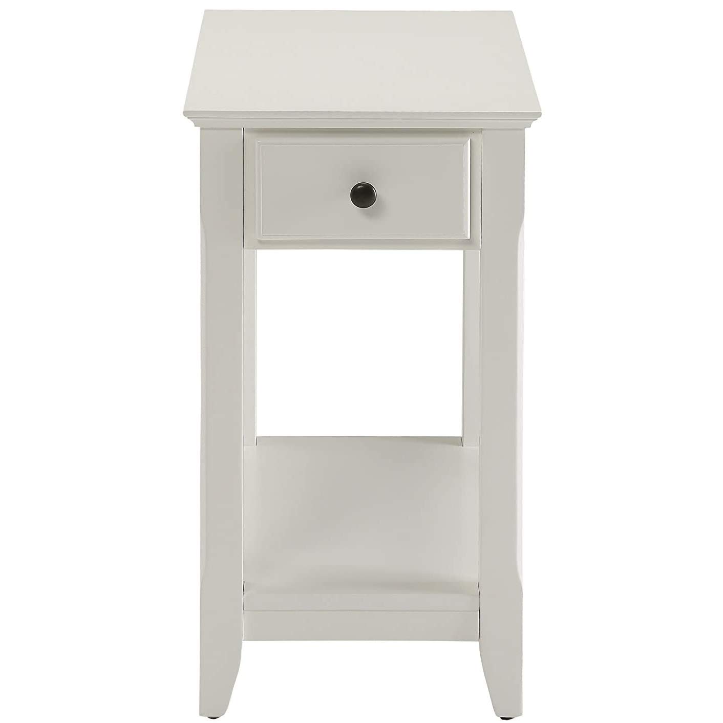 Acme Bertie End Table in White