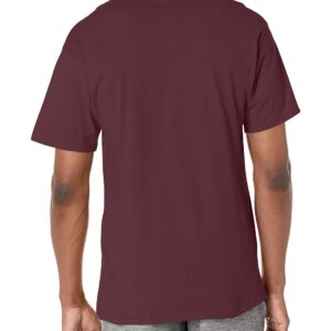 Champion Mens Classic T-shirt, Everyday Tee For Men, Comfortable Soft (Reg. Or Big & Tall), Maroon, X-Large US