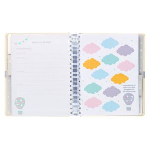 Busy B 6584 "Baby B Baby Journal with Pockets and Stickers, Neutral