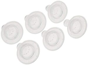 nuk gerber first essentials silicone nipples, medium flow, 4+ months, 6 ct