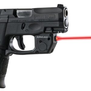 ArmaLaser TR23 Designed to fit Taurus PT111 PT140 Millennium G2 G2C G2S G3 G3C Red Laser Sight with GripTouch Activation