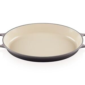 Le Creuset of America Le Creuset Enameled Cast Iron Signature 3QT. Oval Baker-Oyster, 3 Qt. (14.25")