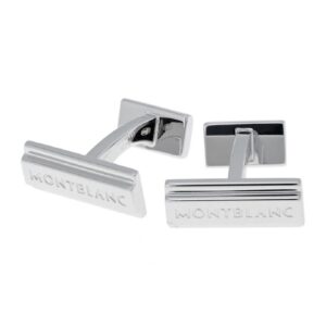 montblanc sartorial silver cufflinks 112909