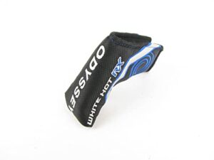 callaway odyssey white hot rx blade putter headcover blue black silver head cover