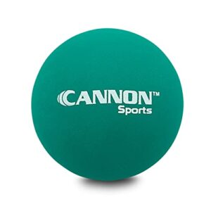 Cannon Sports Racquetball Balls for Racquet Games, Handball, Dogs, Softball & Baseball Batting Practice (Green, 1 Dozen)