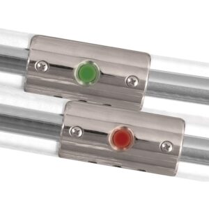 taco rub rail mounted navigation lights f/boats up to 30' - port & starboard included