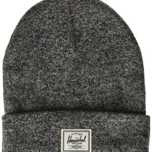 Herschel Men's Elmer Beanie, Heathered Black, One Size