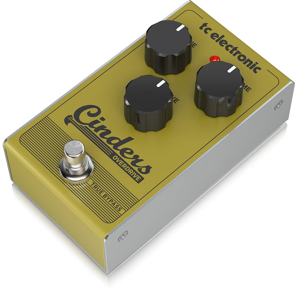 TC Electronic CINDERS OVERDRIVE Tube-Like with Extremely Responsive and Expressive Feel