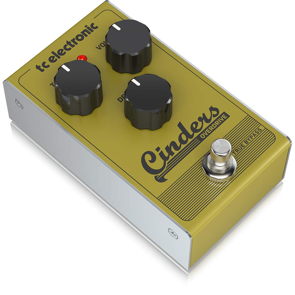 TC Electronic CINDERS OVERDRIVE Tube-Like with Extremely Responsive and Expressive Feel