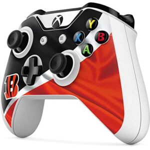 Skinit Decal Gaming Skin compatible with Xbox One S Controller - Officially Licensed NFL Cincinnati Bengals Design