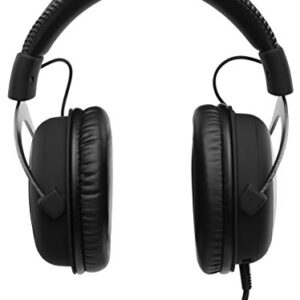 HyperX Cloud II Gaming Headset - 7.1 Surround Sound - Memory Foam Ear Pads - Durable Aluminum Frame - Works with PC, Xbox, PS4 - Gun Metal (Renewed)