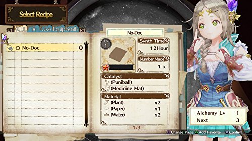 Atelier Firis: The Alchemist and the Mysterious Journey - PlayStation 4