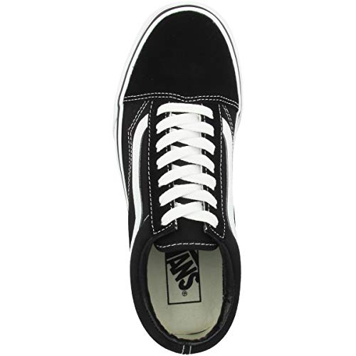 Vans Women's Old Skool Platform Trainers, (Black/White Y28), 5 UK 38 EU