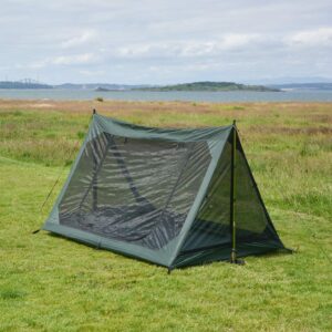 DD Hammocks - DD SuperLight A-Frame Mesh Tent: Ultralight 2 Person Insect Proof Tent, Compact and Portable Mosquito Net for Hiking Camping and Adventure Sports