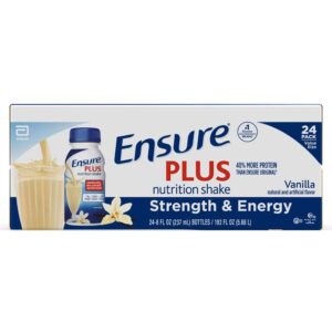 ensure plus vanilla 57263 case of 24 8 oz [health and beauty] by ensure