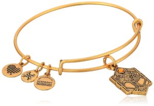 alex and ani tree of life iv rafaelian gold bangle bracelet