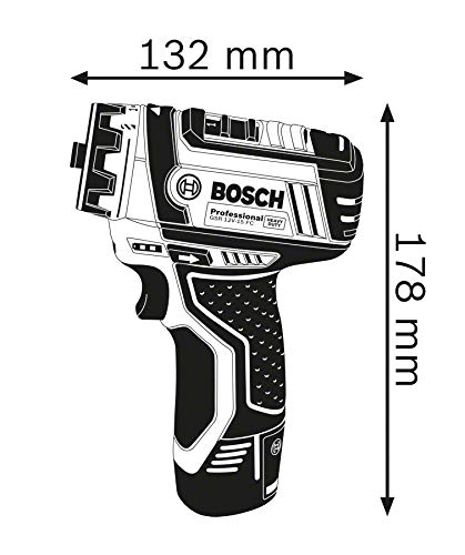 Bosch Professional Gsr 12V-15 Fc Cordless Drill Driver + Gfa-12B Drill Chuck Adapter (Without Battery And Charger) - L-Boxx