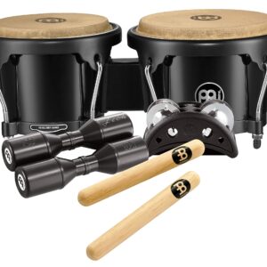 Meinl Percussion BPP-1 Bongo and Percussion Pack for Jam Sessions or Acoustic Sets