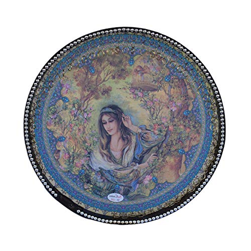 Persian Painting Daf, Deff, Def, Erbane, Bendir With Soft Case NDR-155