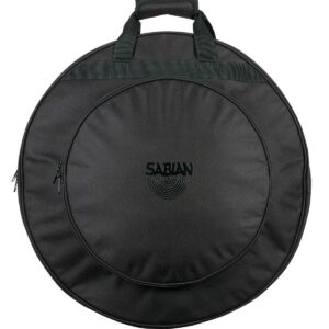 Sabian Quick 22 Black Out Cymbal Bag, Sabian QCB22 Quick 22 Cymbal Bag with Backpack Straps