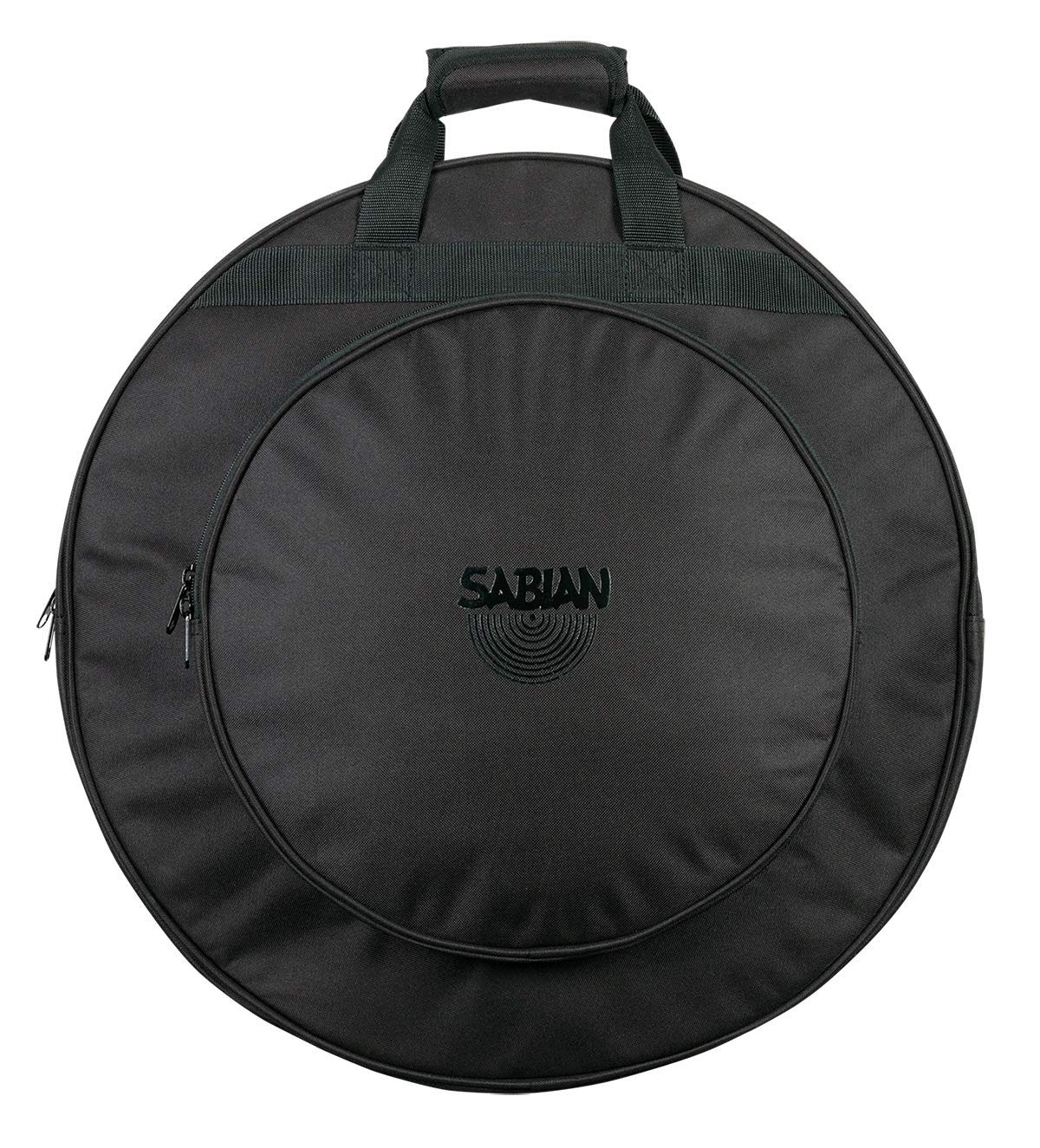 Sabian Quick 22 Black Out Cymbal Bag, Sabian QCB22 Quick 22 Cymbal Bag with Backpack Straps