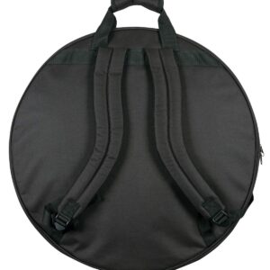 Sabian Quick 22 Black Out Cymbal Bag, Sabian QCB22 Quick 22 Cymbal Bag with Backpack Straps