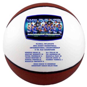 Personalized basketballs - Custom Photo Basketball Gift - Regulation Size Basketball - Any Image - Any Text - Any Logo