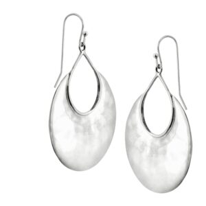 Silpada .925 Sterling Silver Earrings for Women, Jewelry Gift Idea, Crescent Drop'