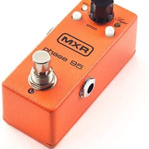 MXR M290 Mini Phase 95 Phaser Effects Pedal for Electric Guitar included 2 x Senor Path Cable and Instrument Cable