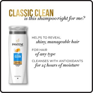 Pantene Pro-v Classic Clean Shampoo, 20.1 Fl Oz, 1.58 Pound