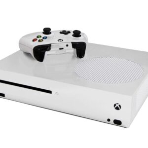 Winter White - Vinyl Decal Mod Skin Kit by System Skins - Compatible with Microsoft Xbox One Slim (XB1 Slim)