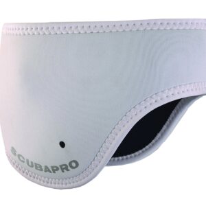 scubapro neoprene headband, white, l/xl