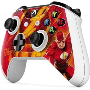 Skinit Decal Gaming Skin compatible with Xbox One S Controller - Officially Licensed Warner Bros Ripped Flash Design