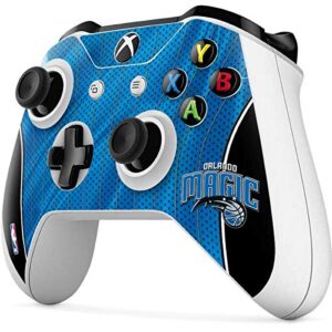 Skinit Decal Gaming Skin Compatible with Xbox One S Controller - Officially Licensed NBA Orlando Magic Jersey Design