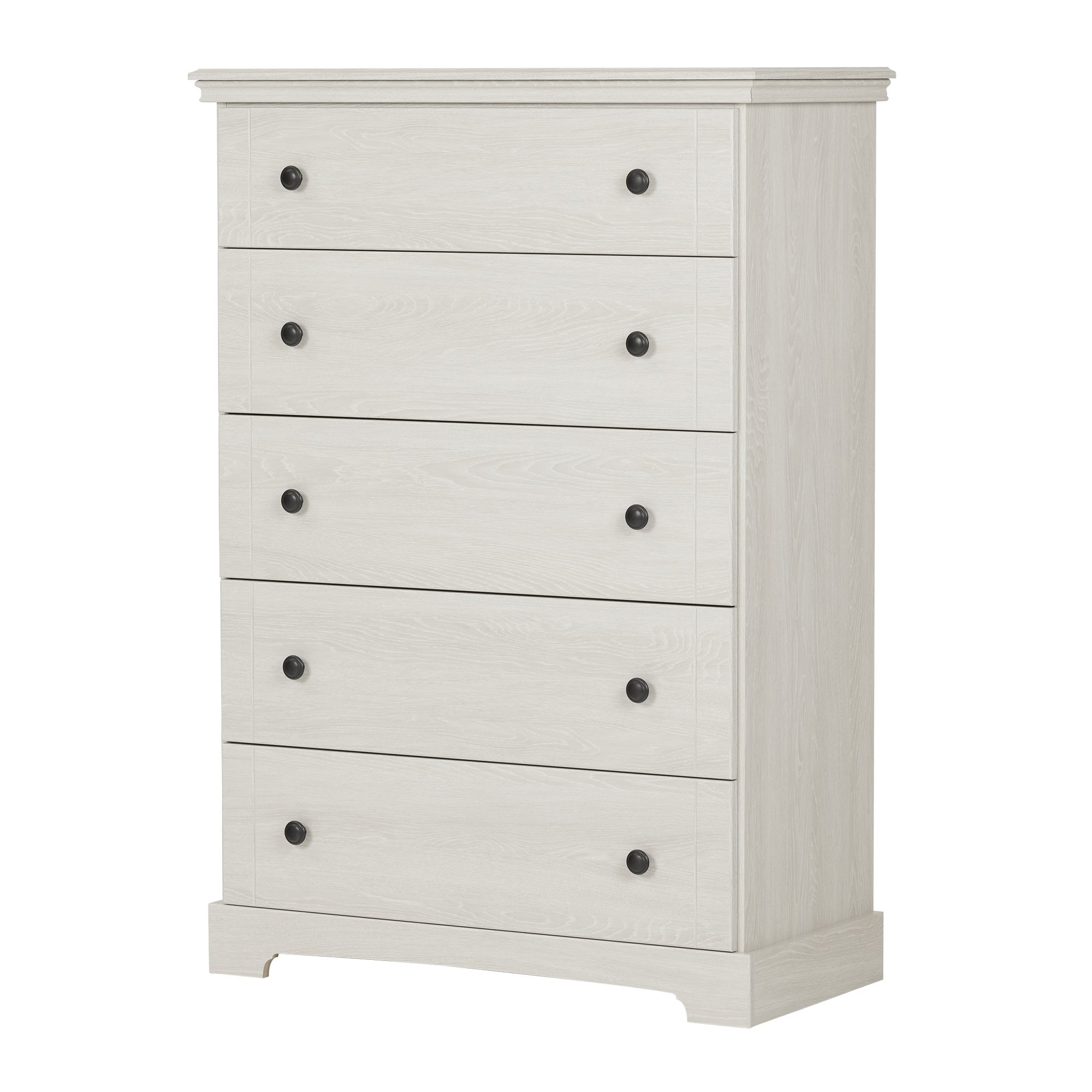 South Shore Avilla 5-Drawer Dreser, Winter Oak