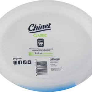 Chinet Premium Paper Platters, 10 Inch