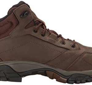 Merrell Men's Moab Adventure Mid Waterproof Hiking Boot, Dark Earth 9.5 Wide