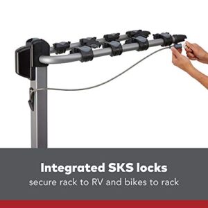 YAKIMA - LongHaul Premium Hitch Bike Rack for RV and Travel-Trailer, 4 Bike Capacity