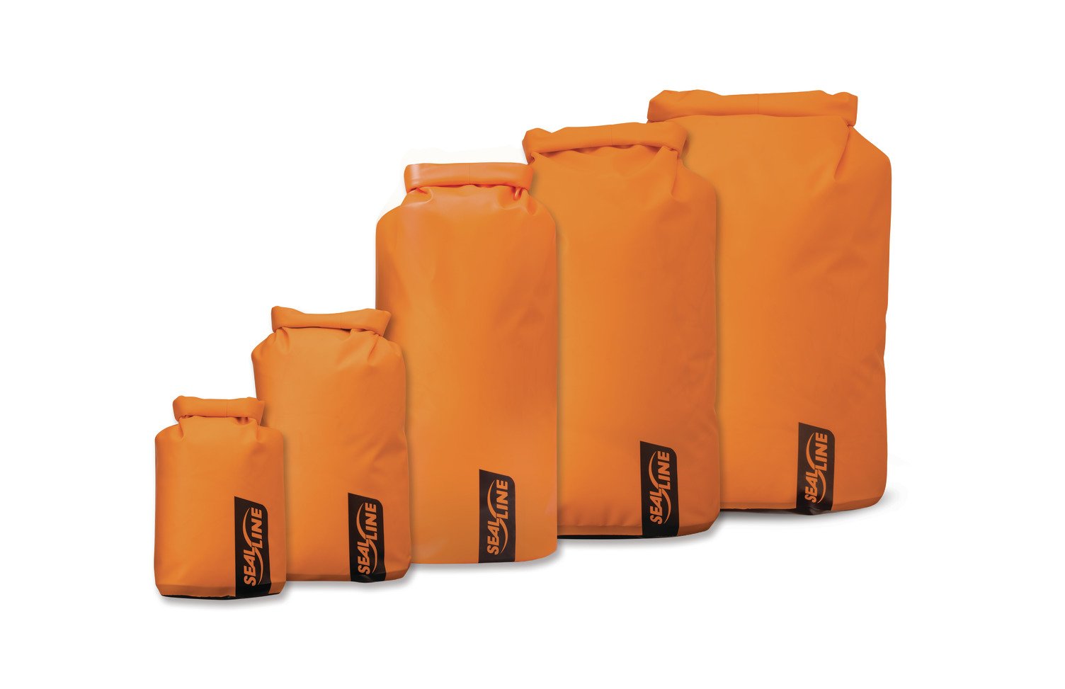 SealLine Discovery Waterproof Dry Bag, Orange, 20-Liter