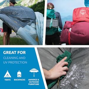 Nikwax Tent & Gear SolarWash, Cleaning, Waterproofing and UV Protector, Cleaner, Maintenance, Restores DWR Water Repellency on Outdoor Gear, Rain Fly, Canvas, Covers, Tarps, Backpacks, Accessories